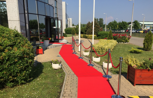 bevonuló vörös szőnyeg